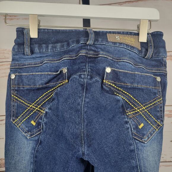 Tredstep Ireland Denim Riding Breeches Size 24 - Picture 5 of 11